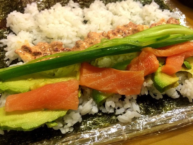 Retina sushi rice